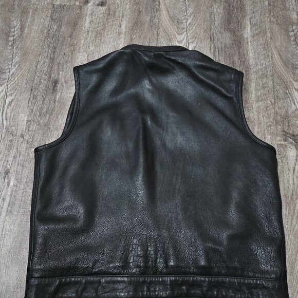 Clubstyle Leather Vest Size XXl - Picture 2 of 4